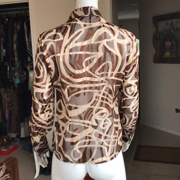 Bentley A. Spellbound Roni button down blouse - Picture 4 of 6